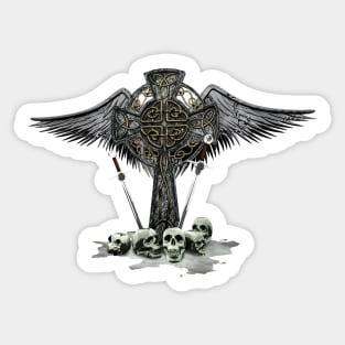 War and Heaven Sticker